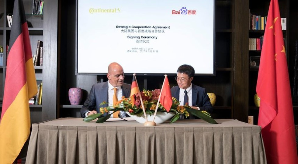 Baidu и континенталь совместно работают над беспилотником