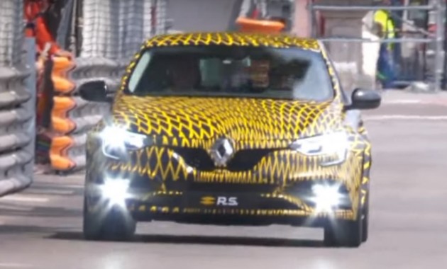Рено продемонстрировал новый Megane RS на Гран-при Монако