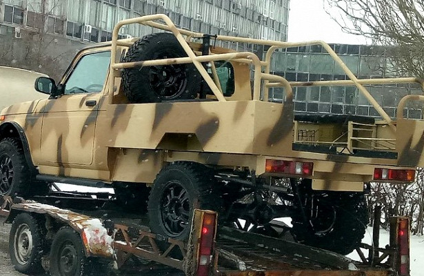 В Тольятти засняли секретный пикап Лада 4x4 «Шаман» В Тольятти засняли секретный пикап Лада 4x4 «Шаман»