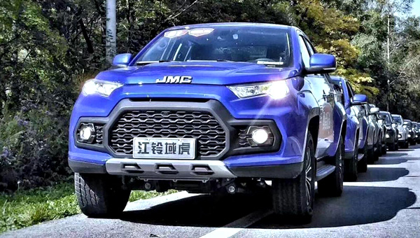 В середине осени стартуют продажи нового пикапа JMC Yuhu В середине осени стартуют продажи нового пикапа JMC Yuhu