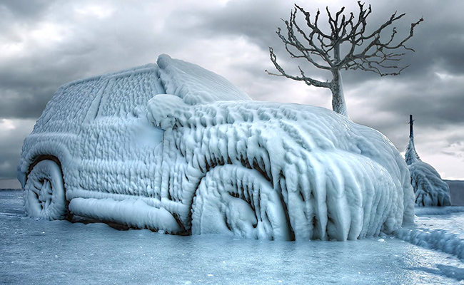 защита авто во время морозов