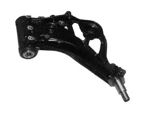 Braço oscilante (tração) longitudinal inferior direito de suspensão traseira para Mazda 323 (BA)