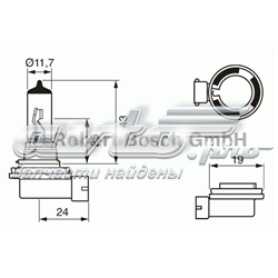 Лампочка 1987302084 BOSCH