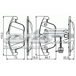 Колодки Bosch 0986495129 цена, от 54.90 USD