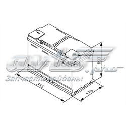 Акумулятор для авто 0092S5A110 BOSCH