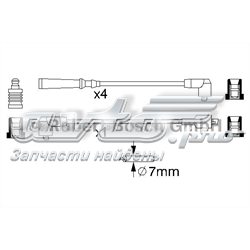 Дроти запалювання 0986356702 BOSCH