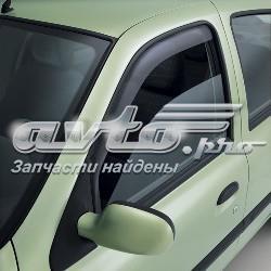 Defletor de janelas para o vidro da porta, kit 2 un. para Renault Clio (LU)