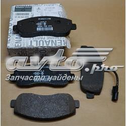 Передние тормозные колодки 410604386R Renault (RVI)