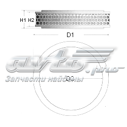 CAF100209R Champion filtro de ar