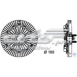 Вискомуфта, вязкостная муфта вентилятора охолодження 8MV376732111 HELLA