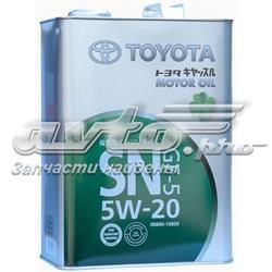 Моторное масло Toyota SN 5W-20 Полусинтетическое 4л (0888010605)