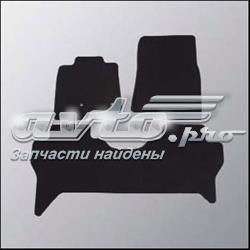 Tapetes dianteiros + traseiros, kit para Mitsubishi Pajero (V90)