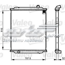 Radiador de esfriamento de motor 733521 VALEO