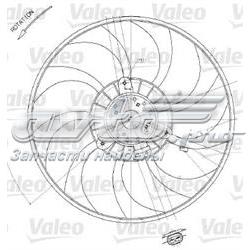 Ventilador (rodete +motor) refrigeración del motor con electromotor derecho 698412 VALEO