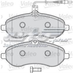 Колодки гальмівні дискові комплект 598899 VALEO