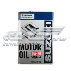 Моторное масло Suzuki Motor Oil SM 0W-20 Синтетическое 4л (99M0021R01004)