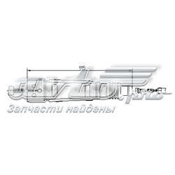 Свічковий накінечник 13338A5 BREMI