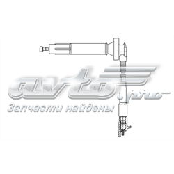 Cable de encendido, cilindro №2, 4 3A59E57 BREMI