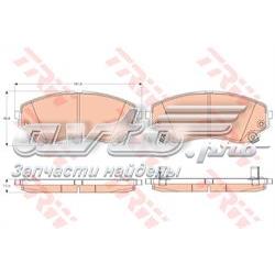 Тормозные колодки TRW GDB4456