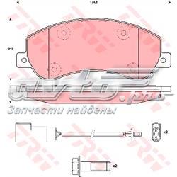 Колодки передні GDB1724 TRW