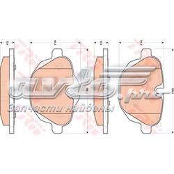 Задні колодки GDB1840 TRW