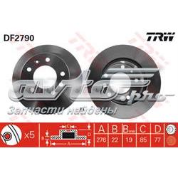 Гальмо дискове переднє DF2790 TRW