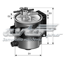 Фільтр тонкого очищення палива FCS750 PURFLUX