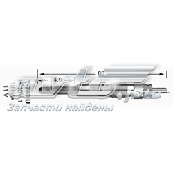 Свечи накала DPOWER22 NGK