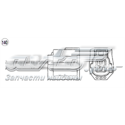 9371 NGK sonda lambda, sensor de oxigênio até o catalisador