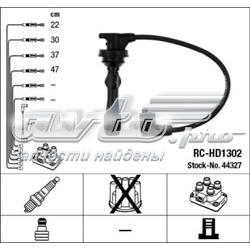 44327 NGK fios de alta voltagem, kit