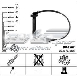 6856 NGK fios de alta voltagem, kit