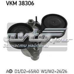 VKM 38306 SKF reguladora de tensão da correia de transmissão