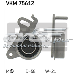 Ролик натягувача балансировочного ременя VKM75612 SKF