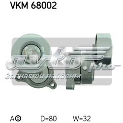 Tensor de la correa trapecial VKM68002 SKF