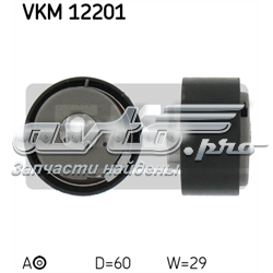 Натяжний ролик VKM12201 SKF