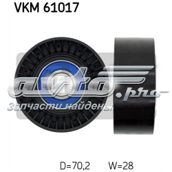 Ролик приводного ременя, паразитний VKM61017 SKF