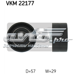 ролик ременя грм, паразитний vkm22177 ролик ременя грм, паразитний vkm22177