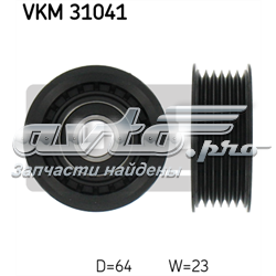 Ролик приводного ременя, паразитний VKM31041 SKF