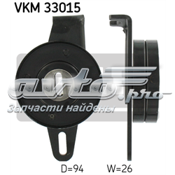 Ролик натяжителя ременя агрегатів VKM33015 SKF