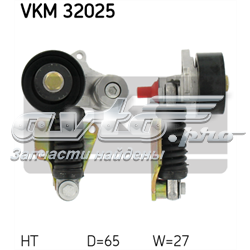 Натяжний ролик VKM32025 SKF