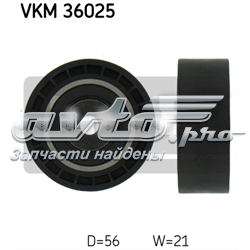 Ролик натяжителя ременя агрегатів VKM36025 SKF