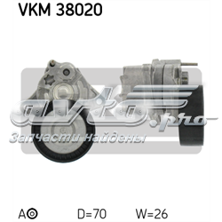 Натяжна планка поліклинового ременя VKM38020 SKF