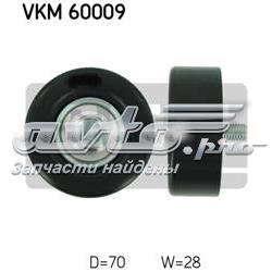 VKM60009 SKF rolo parasita da correia de transmissão