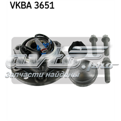 Маточина колеса передня VKBA3651 SKF