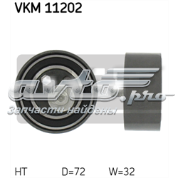 Ролик натягувача ременя ГРМ VKM11202 SKF