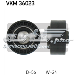 Ролик натяжителя ременя агрегатів VKM36023 SKF