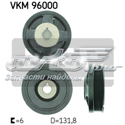 Демпферний шків колінвала VKM96000 SKF