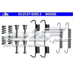 Ремкомплект торм. колодок 03013792652 ATE