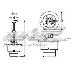 Ксенон 66240CLC OSRAM