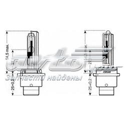 Ксенон 66250CB OSRAM